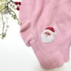 Christmas Santa Carton Knitted Blanket For Baby Gift