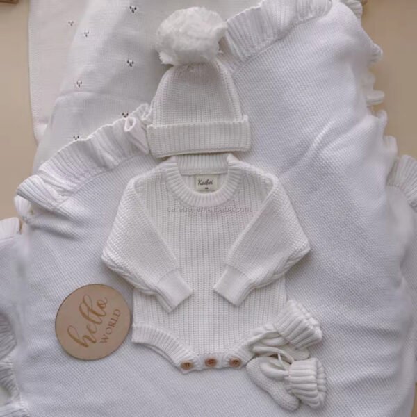 Main-03 Long Sleeve Winter Outfit Classic Cotton Romper