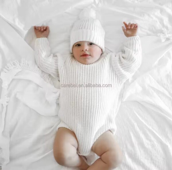 Main-06 Long Sleeve Winter Outfit Classic Cotton Romper
